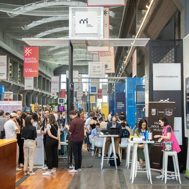 Stand de Madrid Innovation en South Summit